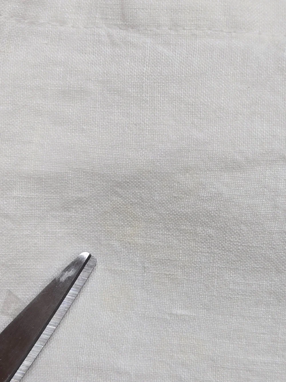 QUINCE Set Of 2 48x84 European Linen Curtains White 9532